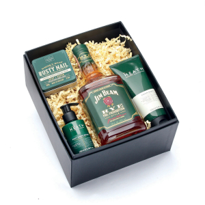Zelený whisky box 