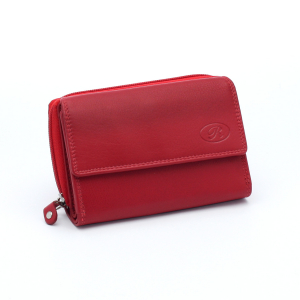 Kožená peňaženka - Červená