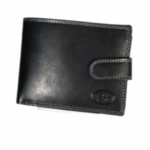 Kožená peňaženka - Čierna 2