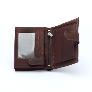 Kožená peňaženka - Hnedá